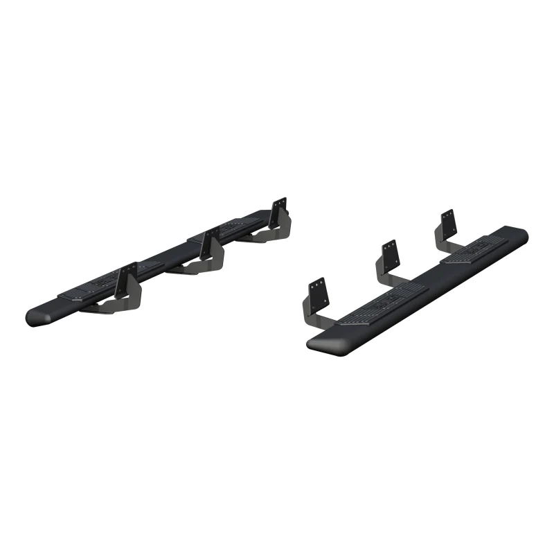 ARIES AscentStep 5-1/2" x 91" Black Steel Running Boards Model 2558007