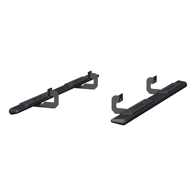 ARIES AscentStep 5-1/2" x 85" Black Steel Running Boards Model 2558009