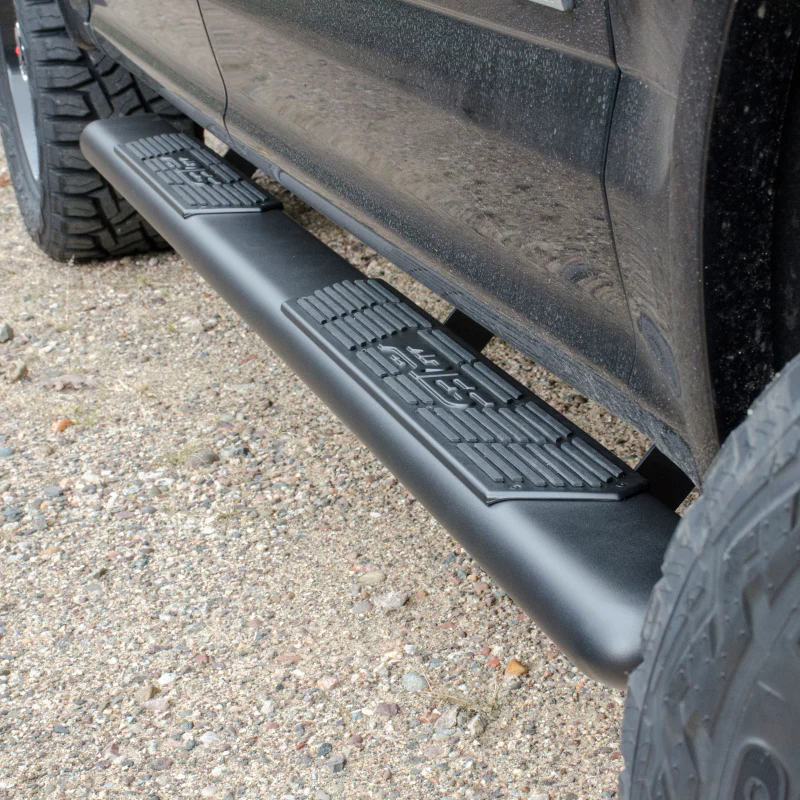 ARIES AscentStep 5-1/2" x 85" Black Steel Running Boards Model 2558009 - Image 4