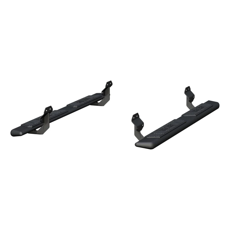 ARIES AscentStep 5-1/2" x 75" Black Steel Running Boards Model 2558012