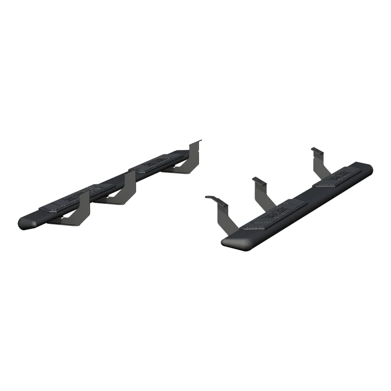 ARIES AscentStep 5-1/2" x 85" Black Steel Running Boards Model 2558019