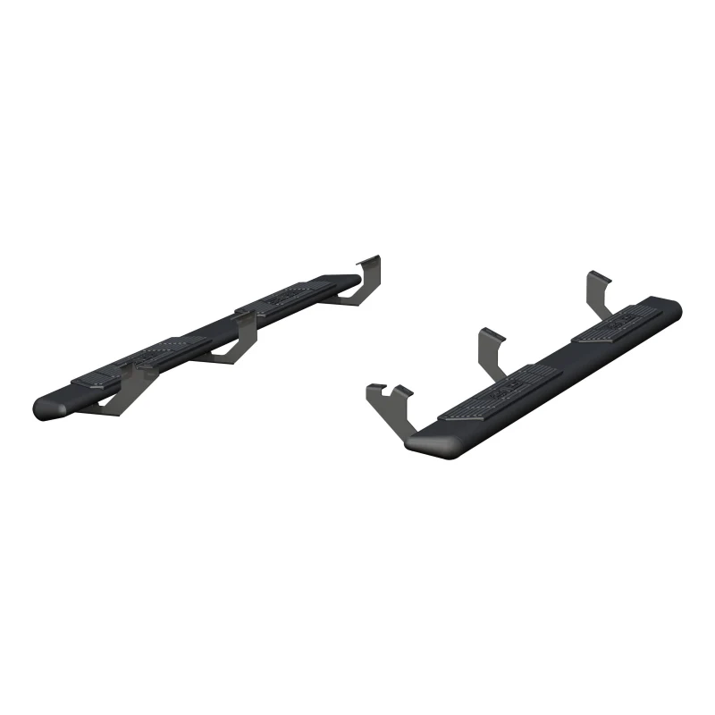 ARIES AscentStep 5-1/2" x 85" Black Steel Running Boards Model 2558023