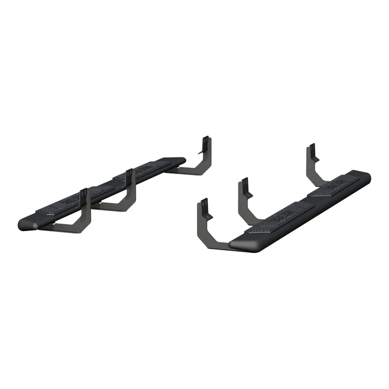 ARIES AscentStep 5-1/2" x 75" Black Steel Running Boards Model 2558045