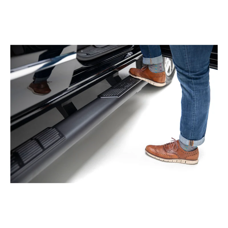 ARIES AscentStep 5-1/2" x 85" Black Steel Running Boards Model 2558052 - Image 17