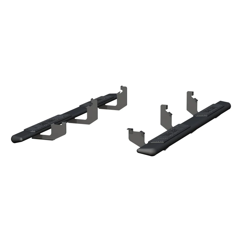 ARIES AscentStep 5-1/2" x 85" Black Steel Running Boards Model 2558052 - Image 4