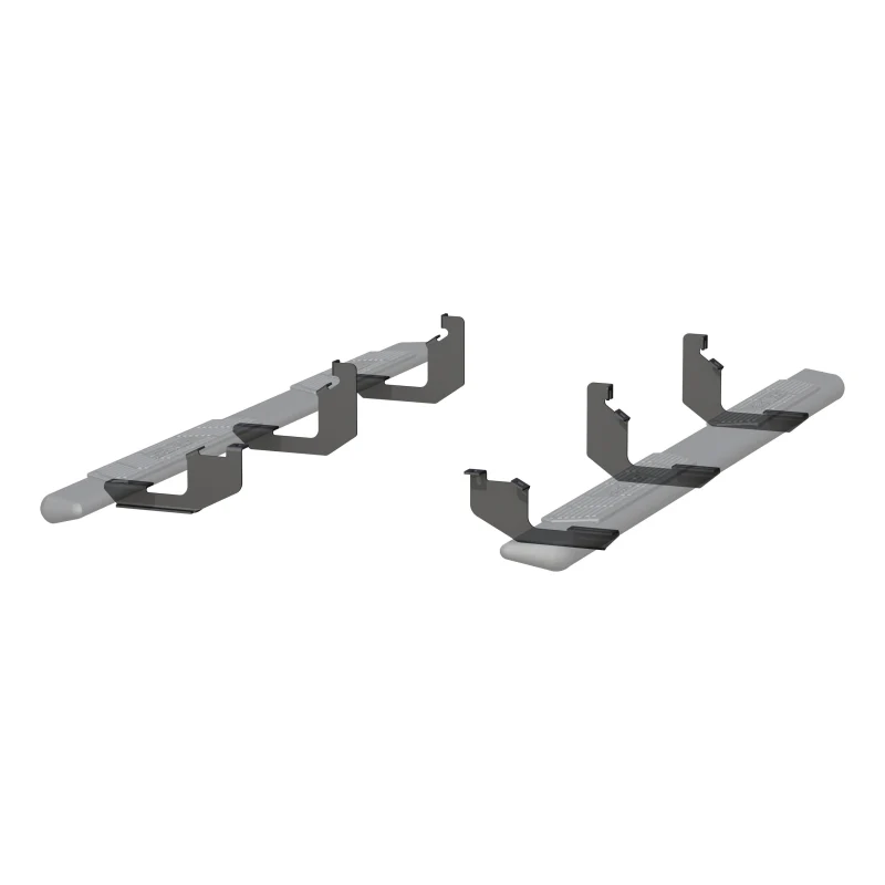 ARIES AscentStep 5-1/2" x 85" Black Steel Running Boards Model 2558052 - Image 6