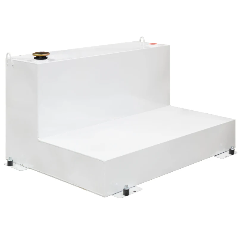 Better Built 100 Gallon White Steel L-Shaped Transfer Tank Model 29235097