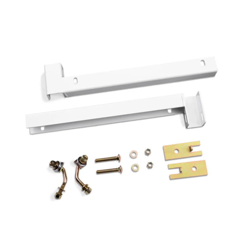 BACKRACK Hdw Kit; White;Low Pro; Fits w/21in. box;Ram1500 09-18 5.5Ft, 19-24 NBS w/o Rmbx Model 30167LPW