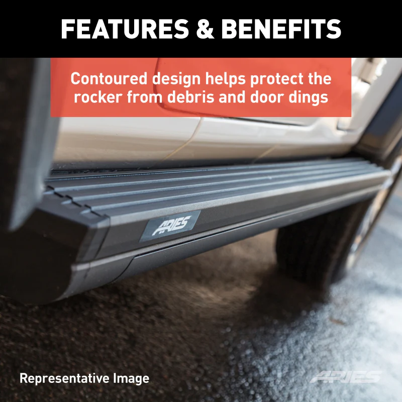 ARIES ActionTrac 69.6" Powered Electric Running Boards Model 3047954 - Image 10