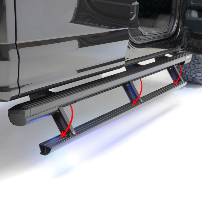 ARIES ActionTrac 87.6" Powered Electric Running Boards Model 3048326 - Image 4