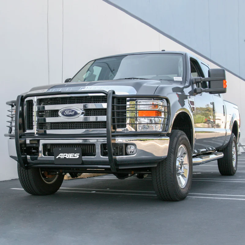 ARIES Black Steel Grille Guard, Select Ford F-250, F-350, F-450, F-550 Super Duty Model 3061 - Image 10