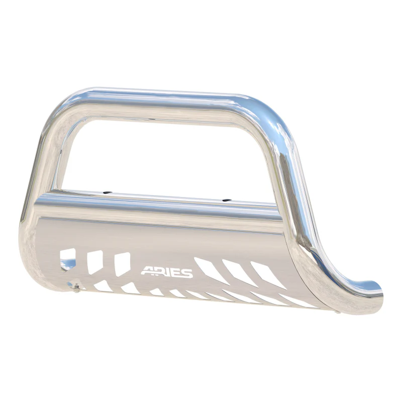 ARIES 3" Polished Stainless Bull Bar, Select Chevrolet, GMC C, K, Suburban, Tahoe Model 35-4009