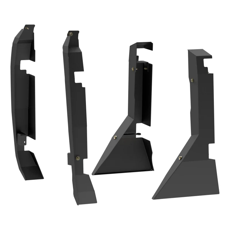 ARIES Door Hinge Covers for ARIES Tube Doors - Ford Bronco 4-Door Model 3500255 - Image 2