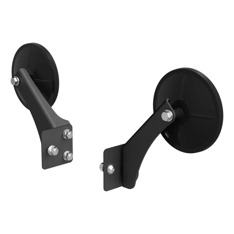 ARIES Offroad Jeep Wrangler Tube Door Mirrors (2-Pack) Model 3500300