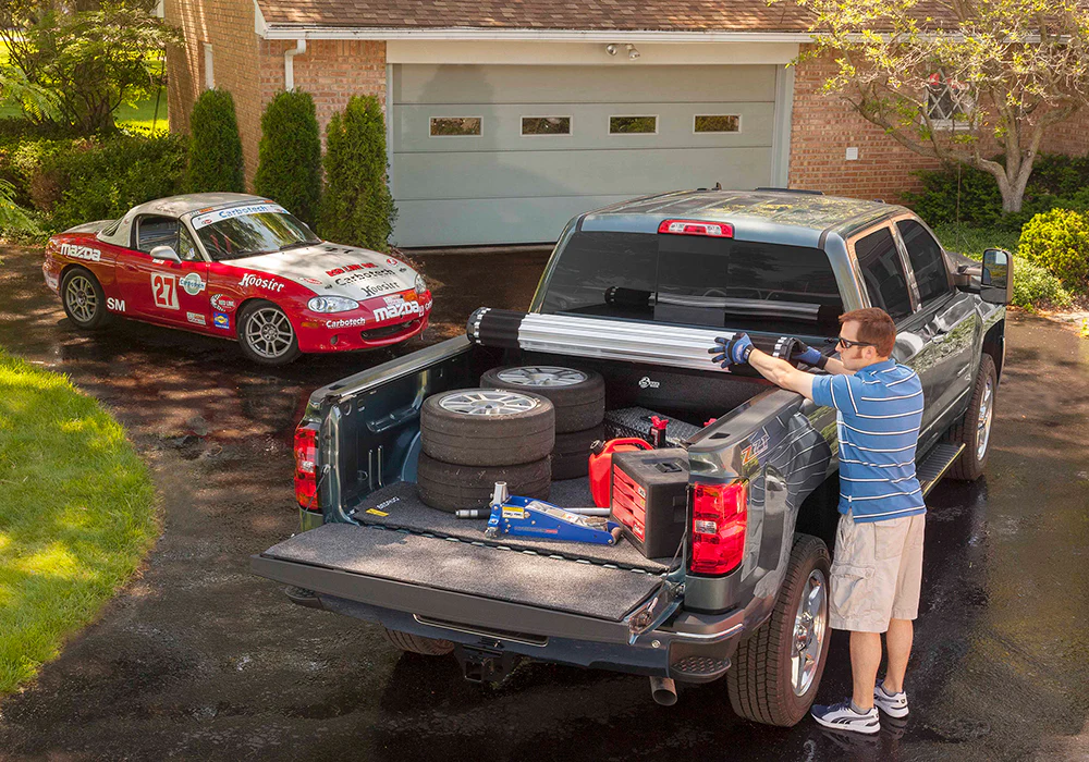 BAK Revolver X2 Hard Rolling Truck Bed Cover - Rails Mounted Low Enough To Use Standard C Clamps - 2004-2013 Chevy Silverado/GMC Sierra 5' 9" Bed Model 39100 - Image 6