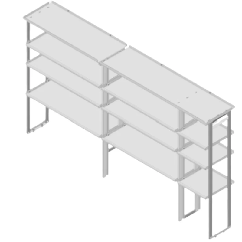 Hackney Van Shelving with Ladder Shelf for Curb Side Mercedes Sprinter 46"-46"-18" 170"WB EXT HR