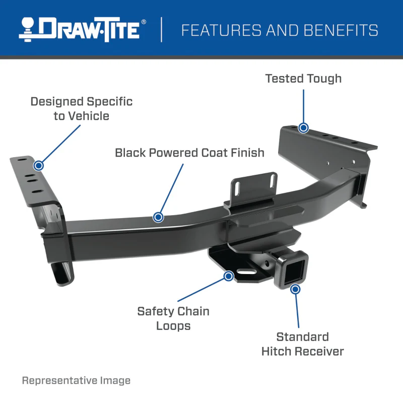 Draw-Tite Class 5 Trailer Hitch - 16000 lbs Model 41943 - Image 4
