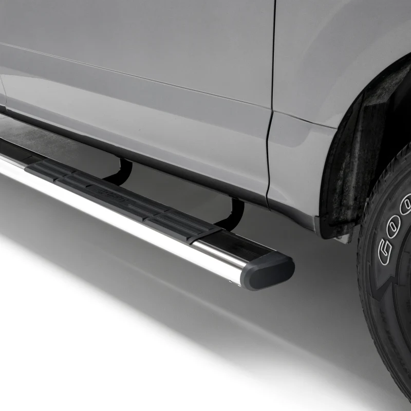 ARIES 6" x 75" Polished Stainless Oval Step Nerf Bars Model 4444037 - Image 9