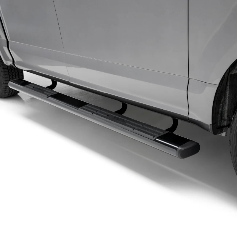 ARIES 6" x 75" Black Aluminum Oval Step Nerf Bars Model 4445018 - Image 8