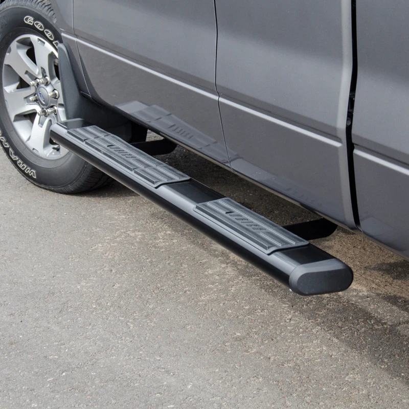 ARIES 6" x 91" Black Aluminum Oval Step Nerf Bars Model 4445020 - Image 8