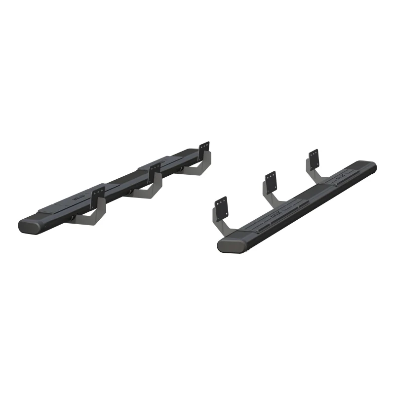 ARIES 6" x 91" Black Aluminum Oval Step Nerf Bars Model 4445047