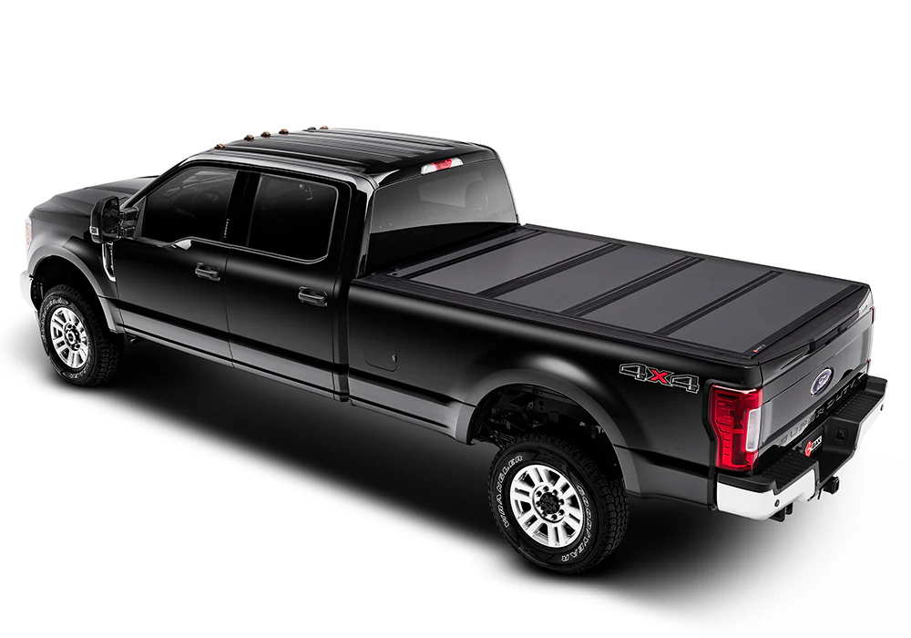 BAK BAKFlip MX4 Hard Folding Tonneau Truck Bed Cover-Matte Finish Fits 17-24 FORD Super Duty 8.2ft Bed Model 448331