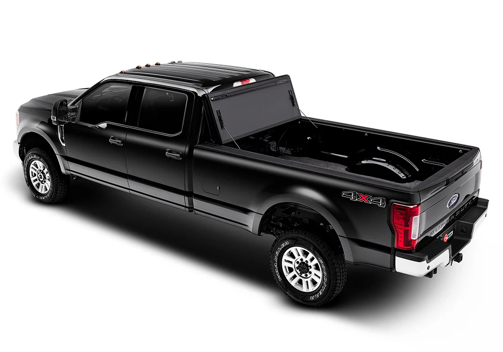BAK BAKFlip MX4 Hard Folding Tonneau Truck Bed Cover-Matte Finish Fits 17-24 FORD Super Duty 8.2ft Bed Model 448331 - Image 2