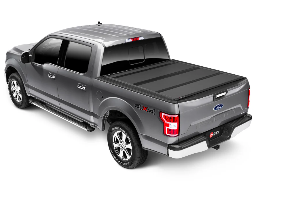 BAK BAKFlip MX4 Hard Folding Truck Bed Cover - Matte Finish - 21-24 Ford F-150 8' 2" Bed Model 448338