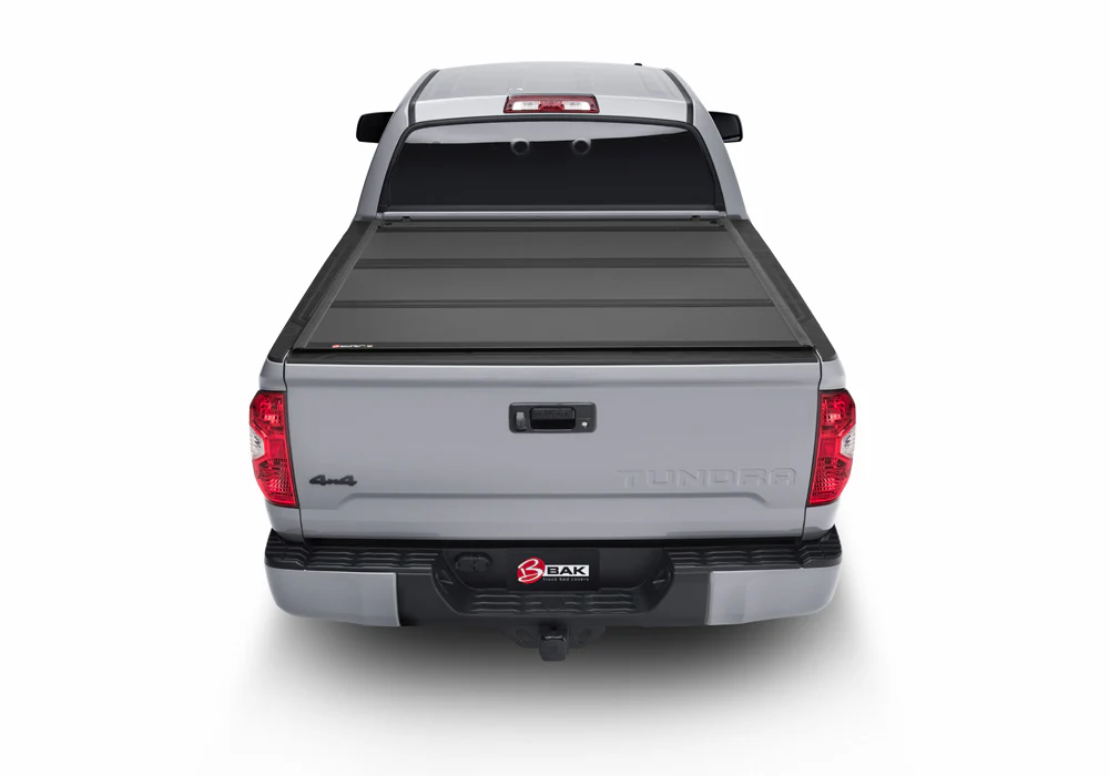 BAK BAKFlip MX4 Hard Folding Truck Bed Cover - Matte Finish - 22-24 Toyota Tundra 5' 7" Bed with or without Deck Rail System without Trail Special Edition Storage Boxes Model 448440 - Image 4