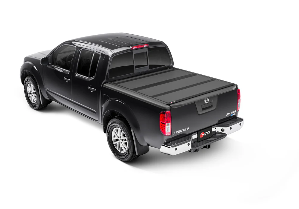 BAK BAKFlip MX4 Hard Folding Truck Bed Cover - Matte Finish - 2005-2021 Nissan Frontier 4' 11" Bed Model 448506