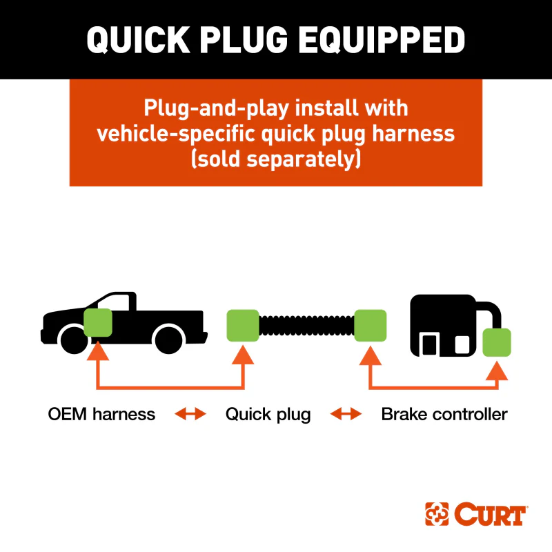 CURT Venturer NEXT Trailer Brake Controller Time-Delay Model 51116 - Image 4