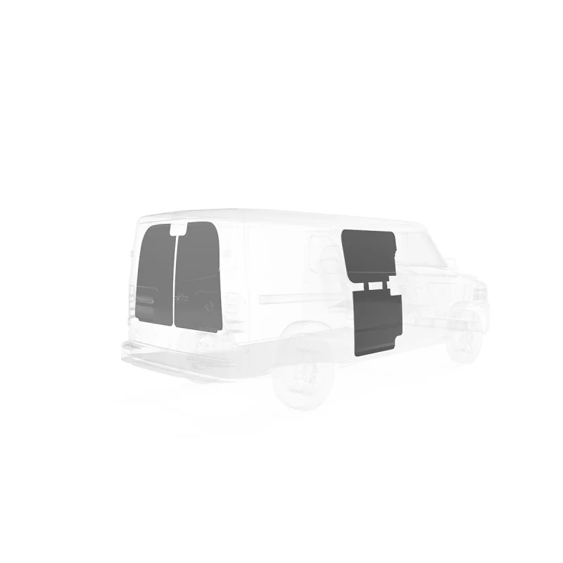 LEGEND DuraTherm Door Liner ONLY - Nissan NV Cargo Van Regular Wheelbase High Roof - White Model 523-114-2614 - Image 3