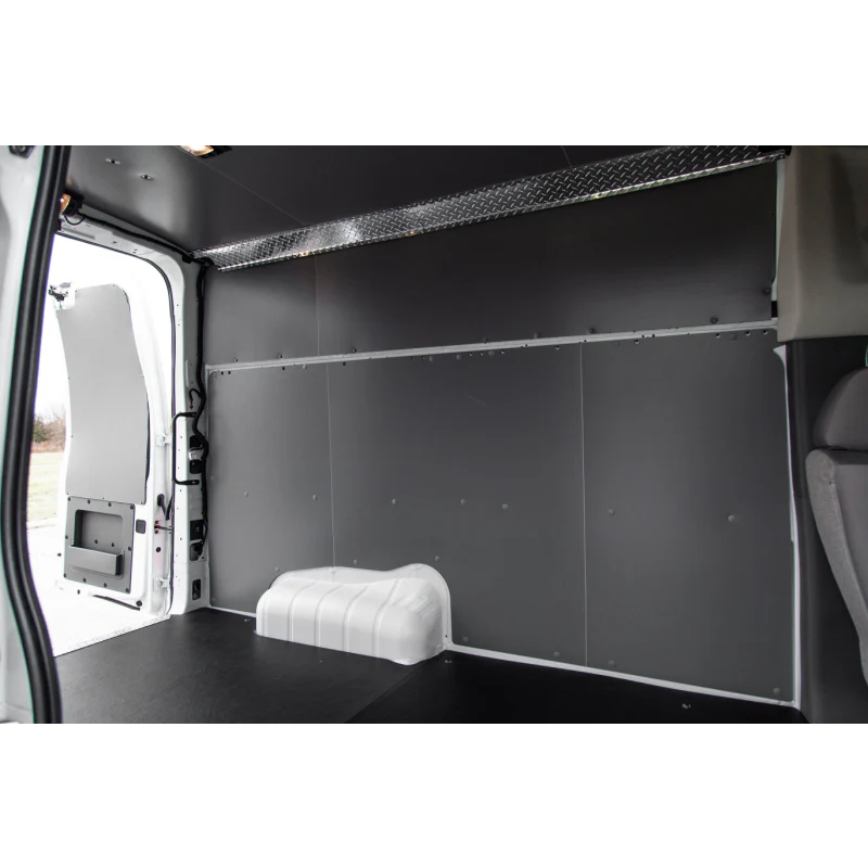 LEGEND DuraTherm Wall Liner ONLY - Nissan NV Regular Wheelbase Cargo Van High Roof - Textured Grey - Single Side Door Model 524-114-2613 - Image 3