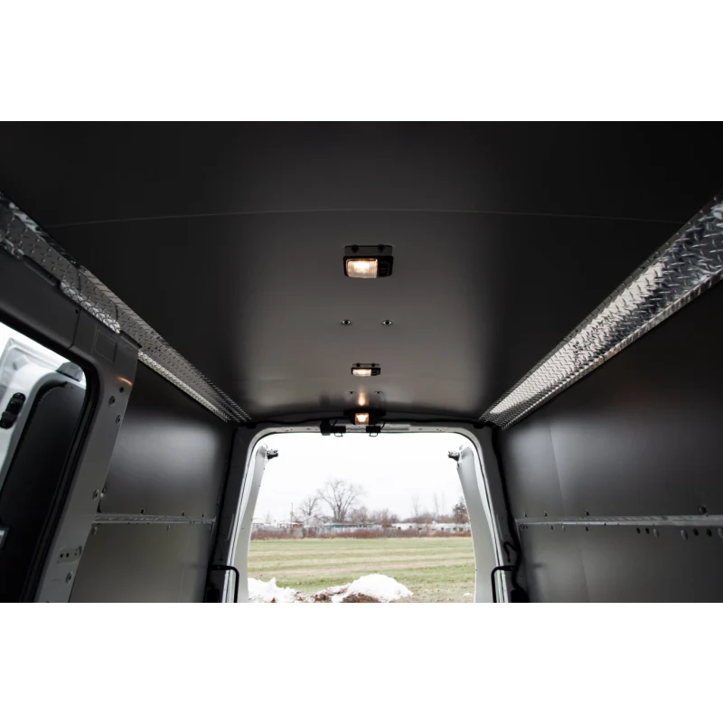 LEGEND DuraTherm Wall Liner ONLY - Nissan NV Regular Wheelbase Cargo Van High Roof - Textured Grey - Single Side Door Model 524-114-2613 - Image 5