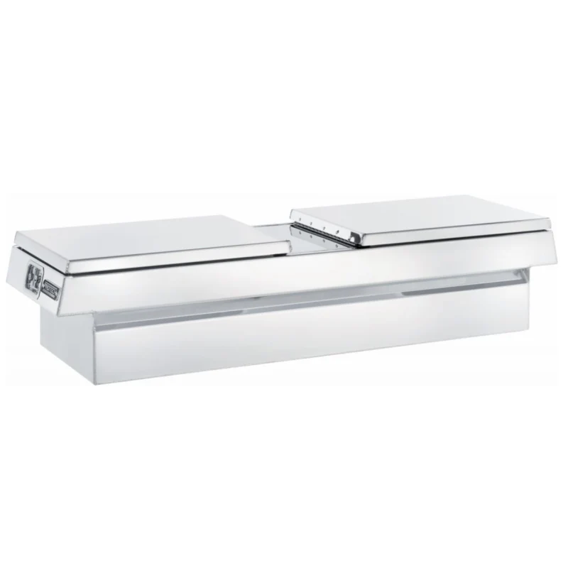 ProTech Crossover 20X28X74 Gull Wing Box Smooth Lid Smooth Lid Bright Aluminum Standard Profile Includes Tray Model 54-8024-28