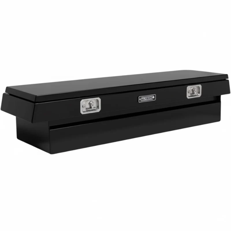 ProTech Crossover 16X20X74 Single Lid Box Smooth Lid Gloss Black Standard Profile Includes Tray Model 54-8223-GB