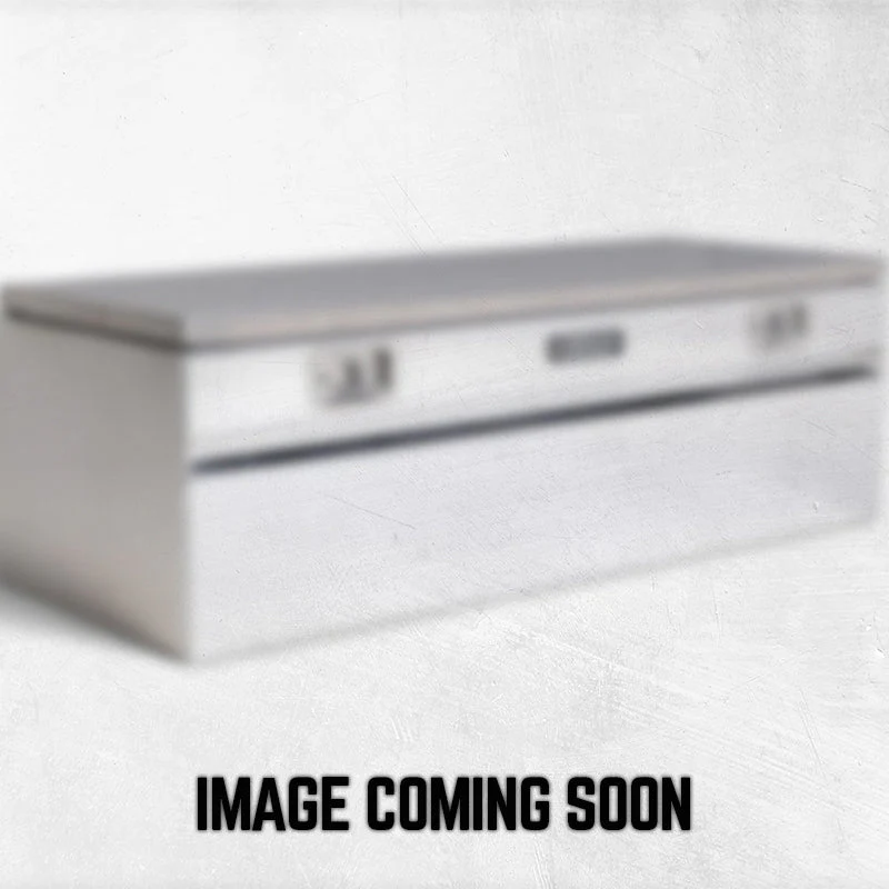 Protech Chest Tool Box - 19.5X24X60, Notched, Stainless Steel Lid Bright Aluminum Includes Tray Model 54-8428