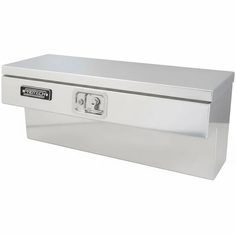 ProTech Side Mount Box - 12W X 48L Smooth Lid Bright Aluminum Model 54-8626-48