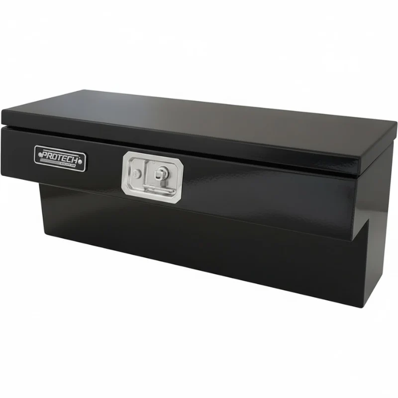 ProTech Side Mount Box - 12W X 60L Smooth Lid - Gloss Black Model 54-8626-60-GB