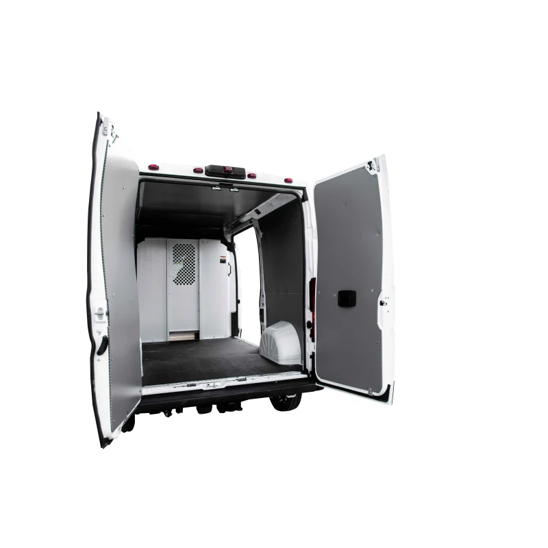 LEGEND DuraTherm Door Liner ONLY - Dual Side Doors RAM ProMaster (all Wheelbase lengths) Cargo Van Low Roof - Textured Grey Model 603-114-2613LR2 - Image 2