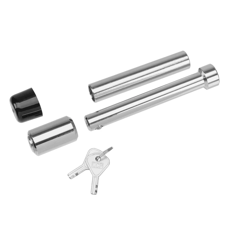 Draw-Tite Trailer Hitch Lock - 3 in. Square Receiver, 5/8 in. to 3/4 in. Pin Diameter, Professional Model 63260
