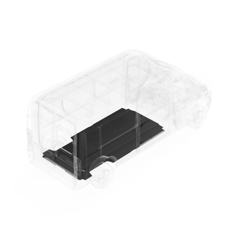 LEGEND StabiliGrip without Sills RAM ProMaster 159" Wheelbase Cargo Van 3 Pc - Single Side Door Model 642-135-6441