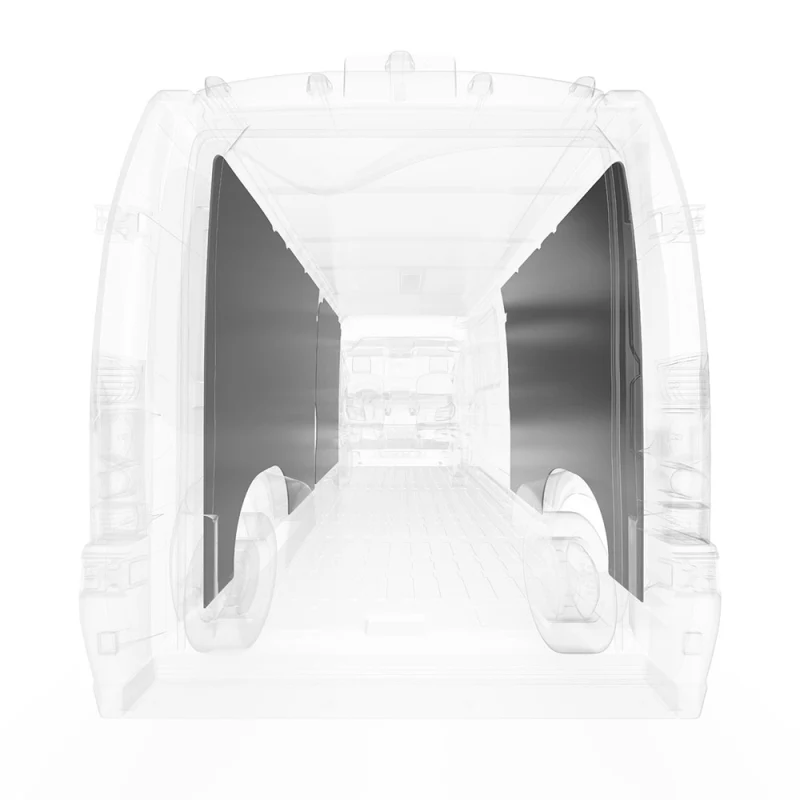 LEGEND DuraTherm Wall Liner ONLY - Dual Side Doors RAM ProMaster 159" Wheelbase Cargo Van High Roof - White Model 644-114-2614.2