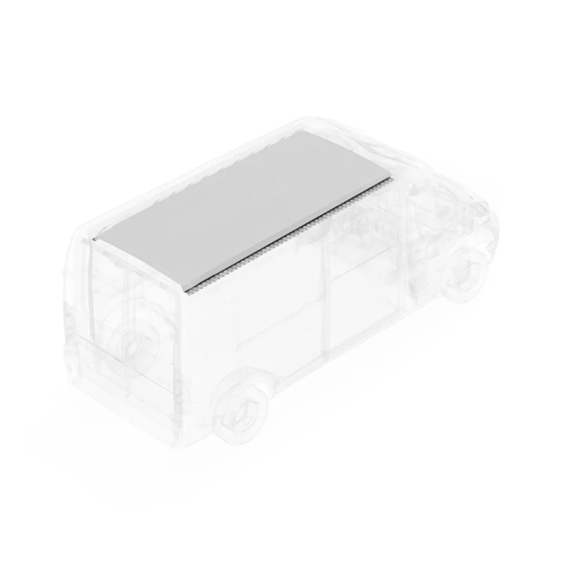 LEGEND DuraTherm Ceiling Liner Kit ONLY - Dual Side Doors RAM ProMaster 159" Wheelbase Cargo Van High Roof - Textured Grey Model 645-114-2613.2 - Image 3