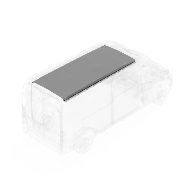 LEGEND DuraTherm Ceiling Liner Kit ONLY - RAM ProMaster 159" Extended Wheelbase Cargo Van High Roof - White - Single Side Door Model 655-114-2614 - Image 3