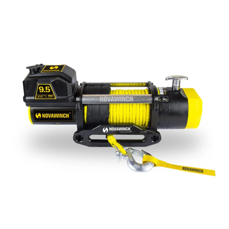 Novawinch PRO 9500 winch, 12v, Synthetic Rope Model 701001068582