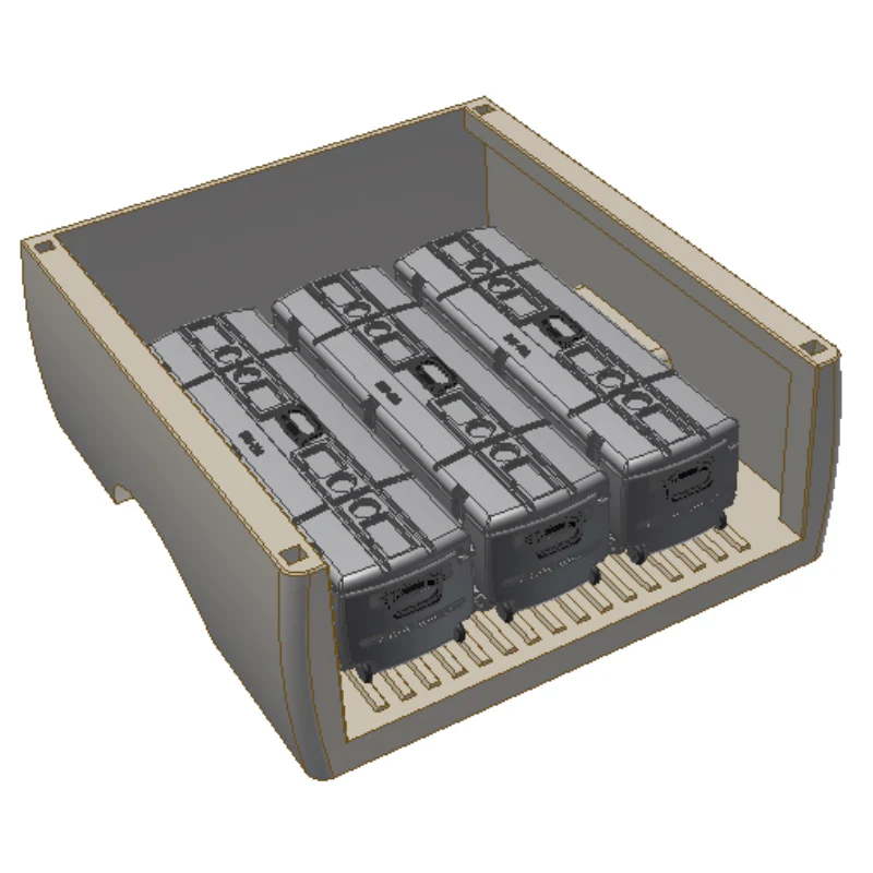 DU-HA Tote (w/o Slide Bracket) - Black Model 70103 - Image 10