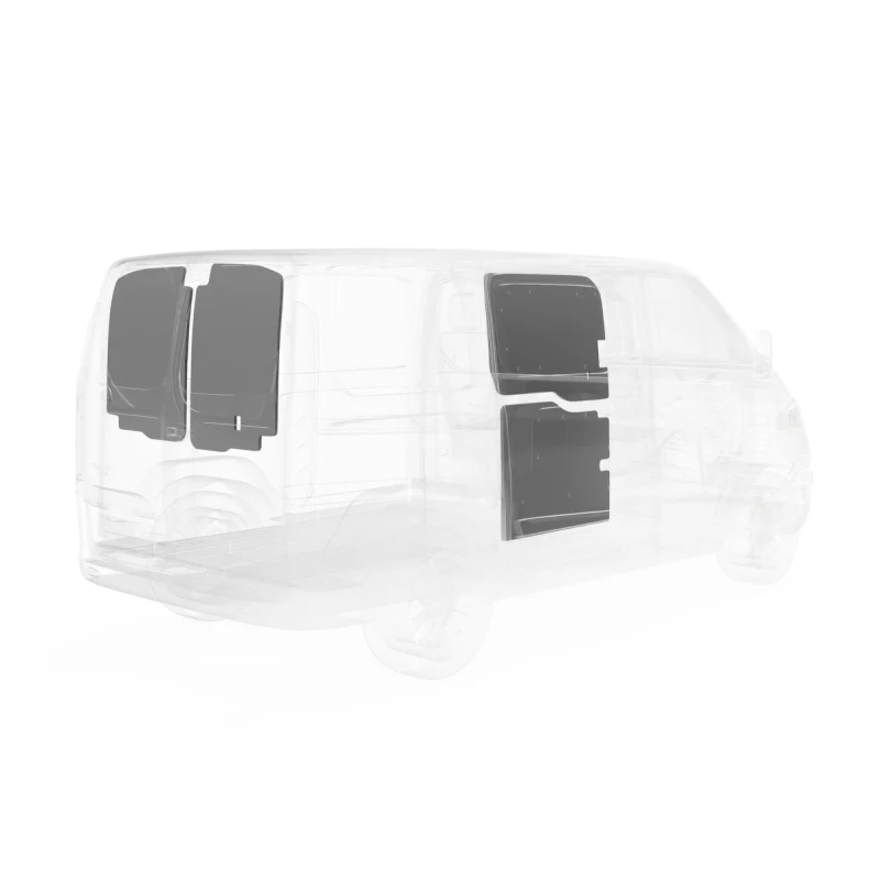 LEGEND DuraTherm Door Liner ONLY - Ford Transit (all Wheelbase lengths) Cargo Van High Roof - White Model 703-114-2614.HR - Image 2