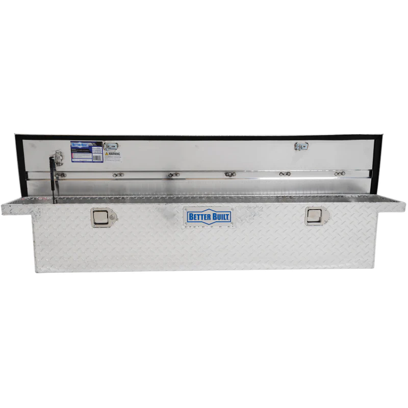 Better Built 69" Bright Aluminum Narrow Low Profile Crossover Classic Tool Box Model 73010284 - Image 5