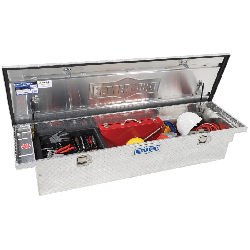 Better Built 69" Aluminum Crown Series Low Profile Crossover Tool Box Model 73010911 - Image 6